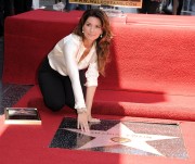 Shania Twain by Casa Twain: Shania receiving her Hollywood Walk of Fame star. June 2 2011