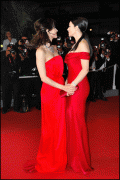 Monica Bellucci & Sophie Marceau at Don't Look Back Screening In Cannes