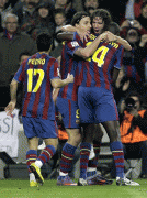 FC Barcelona Pics from Barca vs Osasuna Match